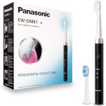 Panasonic hambahari Electric Toothbrush EW-DM81-K503 Rechargeable, For adults, Number of brush heads included 2, Number of teeth brushing modes 2, Sonic technology, valge/must