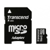 Transcend mälukaart microSDHC 16GB Class 10 + adapter