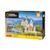 Cubic Fun 3D pusle Neuschwanstein Castle National Geographic, 121-osaline