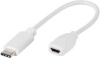 Vivanco adapter USB-C - microUSB 2.0 10cm (45285)