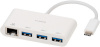 Vivanco adapter USB-C - LAN + hub 3-port (45388)