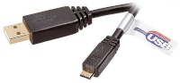 Vivanco kaabel USB - microUSB 1,8m (45217)