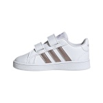 Adidas vabaajajalatsid GRAND COURT I valge/pronks - suurus 26