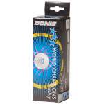 Donic lauatennisepallid Table ball DONIC P40+ 3star 3tk valge