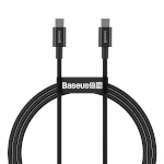 Baseus laadimiskaabel Superior Series USB-C to USB-C, 100W, 1m (must)