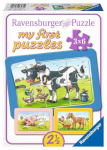 Ravensburger Poland pusle Puzzle Pets, 3x6-osaline