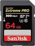 SanDisk mälukaart ExtremePRO SDXC V90 64GB 300MB UHS-II