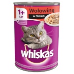 Whiskas kassitoit Beef in Sauce 400g