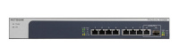 Netgear switch XS508M Unmanaged 10G Ethernet (100/1000/10000) hall, hõbedane