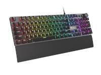 Genesis klaviatuur Genesis THOR 400 RGB Gaming keyboard, RGB LED light, US, must/Slate, Wired