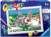 Ravensburger Poland kunstikomplekt Coloring Book CreArt for Children - Kittens on The Meadow