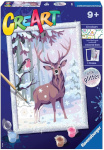 Ravensburger Poland kunstikomplekt Coloring book CreArt for Children - Winter Friends