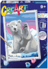 Ravensburger Poland kunstikomplekt Coloring book CreArt for Children - A Polar Bear