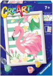 Ravensburger Poland kunstikomplekt Coloring Book CreArt for Children - Pink Flamingo