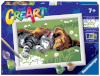 Ravensburger Poland kunstikomplekt Coloring book CreArt for children Sleepy kitty with a dog