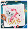 Ravensburger Poland kunstikomplekt Coloring book CreArt Flamingo