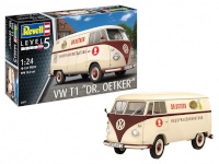 Revell liimitav mudel Samochod 1/24 VW T1 DR. OETKER