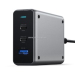 Satechi USB jagaja 2x USB-C PD ja USB-A 100 W, hall