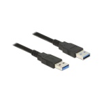 Delock kaabel USB 3.0 Type-A male > USB 3.0 Type-A male 1m must