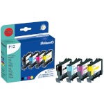 Pelikan tindikassett Brother P12 LC1000, black, cyan, magenta, yellow