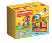 Magformers magnetkonstruktor Magnetic Cube House - Żaba