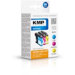 KMP tindikassett B63V Brother LC225XL Multipack, tsüaan, magenta, kollane