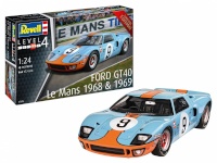 Revell liimitav mudel Plastic Model Car 1/24 Ford GT 40 Le Mans 1968