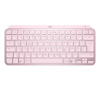 Logitech klaviatuur MX Keys Mini ENG (W), Roosa