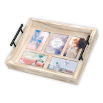 ZEP fotodega kandik Photo Tray Conero 37x32 Wooden Photo Tray W088