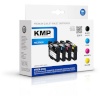 KMP tindikassett E201V Epson 603XL Multipack Remanufactured, tsüaan, magenta, kollane, must