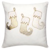 L´Oca Nera padi jõulusokkidega Padded Cushion with Christmas Socks 45x45 cm