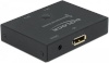 DeLOCK DisplayPort 2 - 1 Switch Two-Way Switch