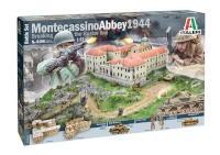 Italeri mudel Montecassino Abbey 1944 Breaking the Gus