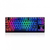 Modecom klaviatuur Mechanical Keyboard RGB Pudding Edition, must