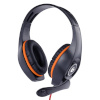 Gembird kõrvaklapid GHS-05-O Gaming Headset with volume control, oranž/must