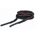 Gymstick Fitnessköis Battle Rope 12 m, 3.8 cm, must