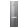 LG külmik GBB62PZFGN Energy efficiency class D, Free standing, Combi, Height 203cm, No Frost system, Fridge net capacity 233 L, Freezer net capacity 107 L, Display, 35 dB, hõbedane