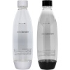 SodaStream karboniseerija pudelid 2tk Fuse Duopack 1l PET Bottle, must + valge