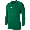 Nike Team T-särk meestele Dry Park First Layer Jersey LS roheline AV2609 302 , suurus L