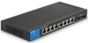 Linksys switch 8-Port Managed Gigabit Ethernet Switch with 2 1G SFP Uplinks