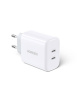 UGREEN CD243 seinalaadija, 2x USB-C, 40W (valge)