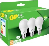 GP Lightning LED-lambipirnide komplekt 3tk Classic E27 8,6W (60W) 087687