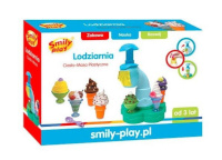 Smily Play cake-mass plastic ice cream parlor