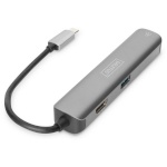 Digitus adapter USB-C -> HDMI (4K/30Hz) USB-AX3/RJ45 Adapter