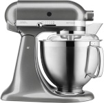 KitchenAid köögikombain Artisan 185EMS Contour Silver, hõbedane