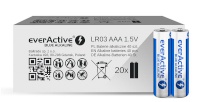 everActive patarei Blue Alkaline LR03 AAA 40tk