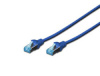 Digitus võrgukaabel Cat5e Sf-utp Patchcable, 0.5m, sinine