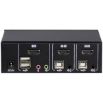 Inter-Tech KVM Switch AS-21HA HDMI 2 Port