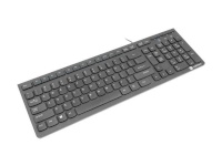 Natec klaviatuur Keyboard Discus 2 Slim must