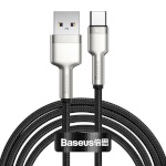 Baseus laadimiskaabel USB-> USB-C 66W 2m, must